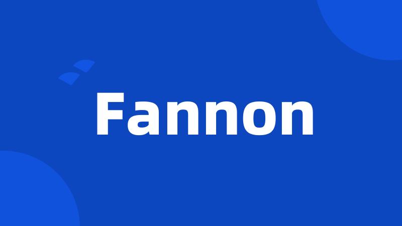 Fannon