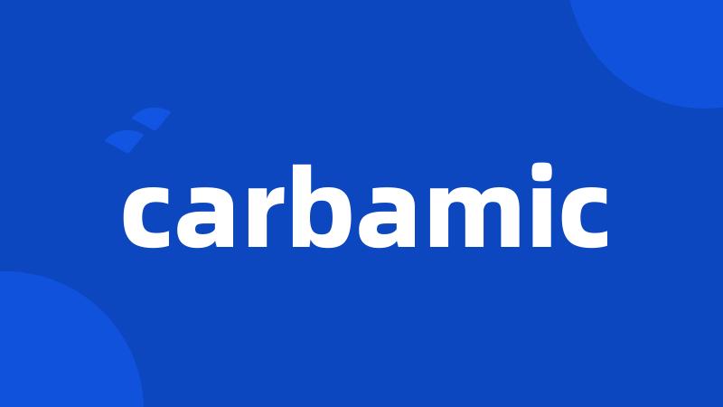 carbamic