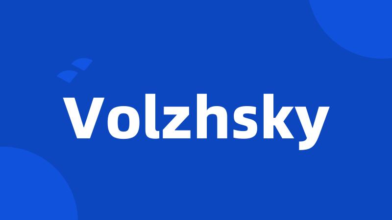 Volzhsky