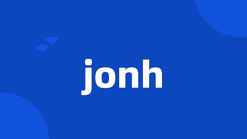 jonh