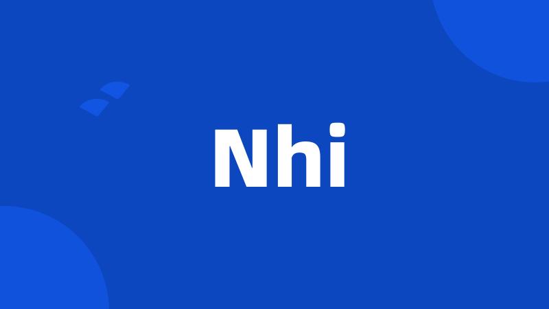 Nhi