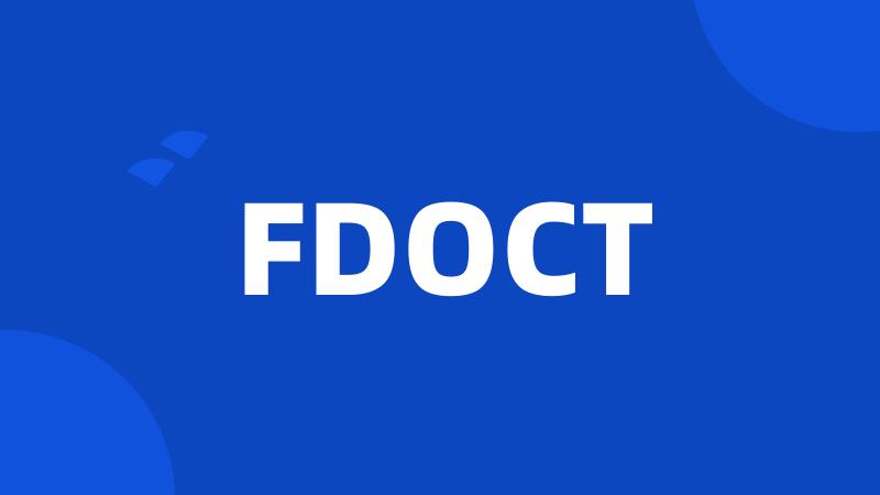 FDOCT