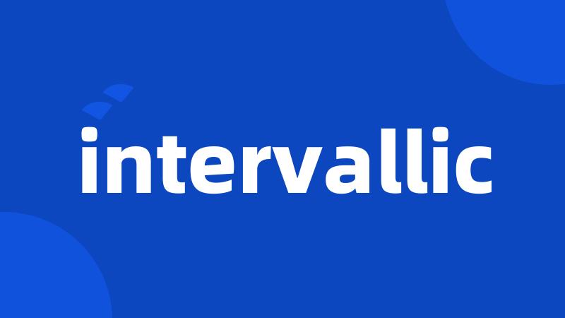 intervallic