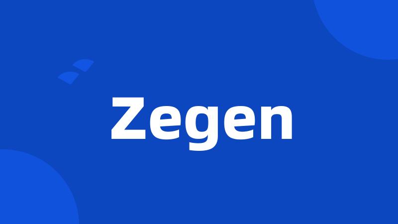 Zegen