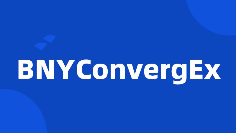 BNYConvergEx