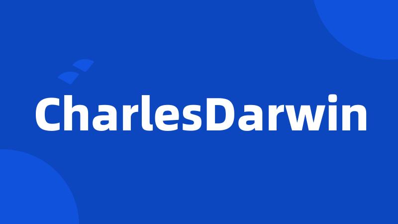 CharlesDarwin