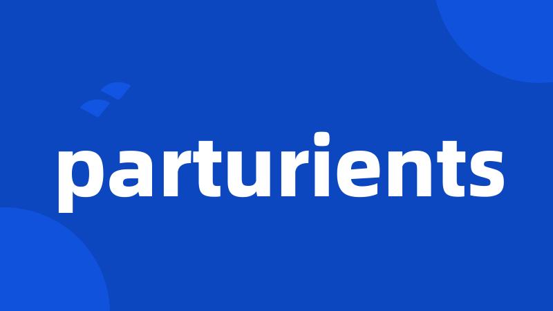 parturients