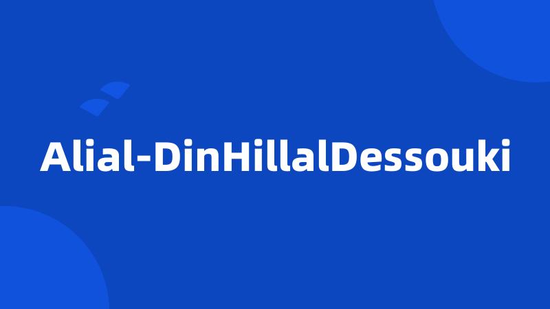 Alial-DinHillalDessouki