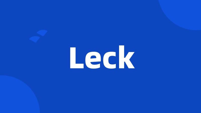 Leck