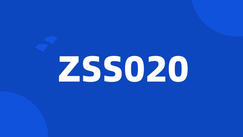 ZSS020