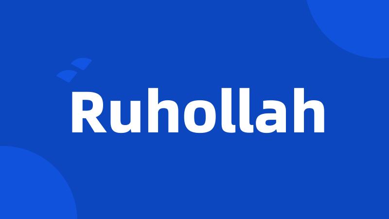 Ruhollah