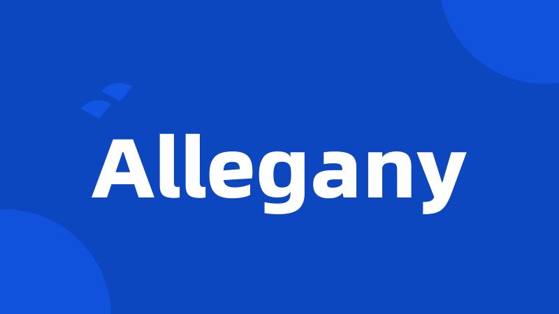 Allegany