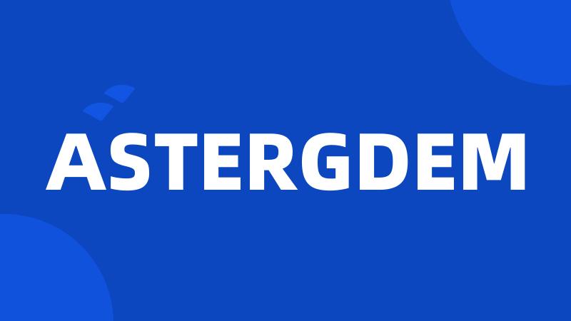 ASTERGDEM