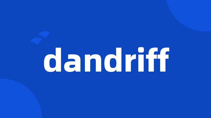 dandriff