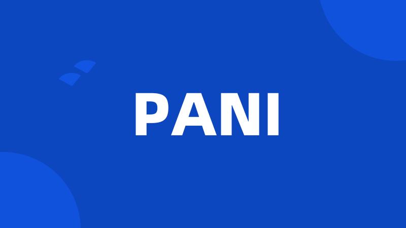 PANI