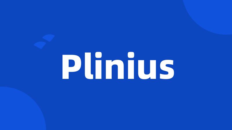 Plinius