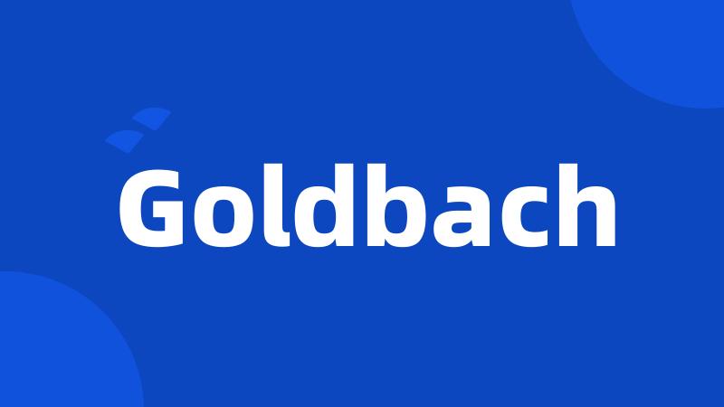 Goldbach