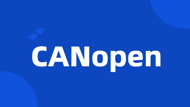 CANopen