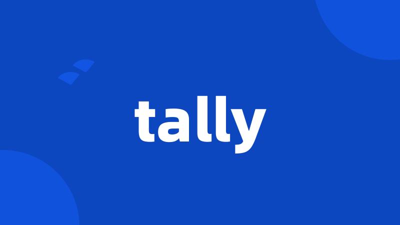 tally