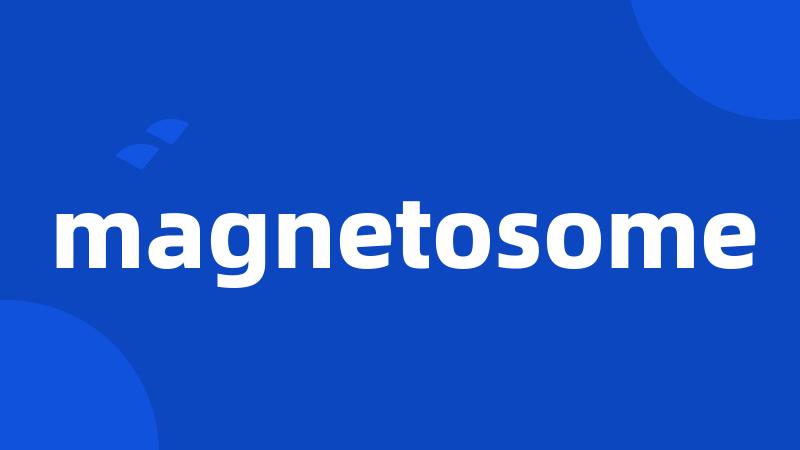 magnetosome