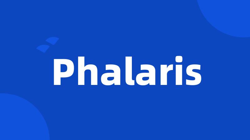 Phalaris