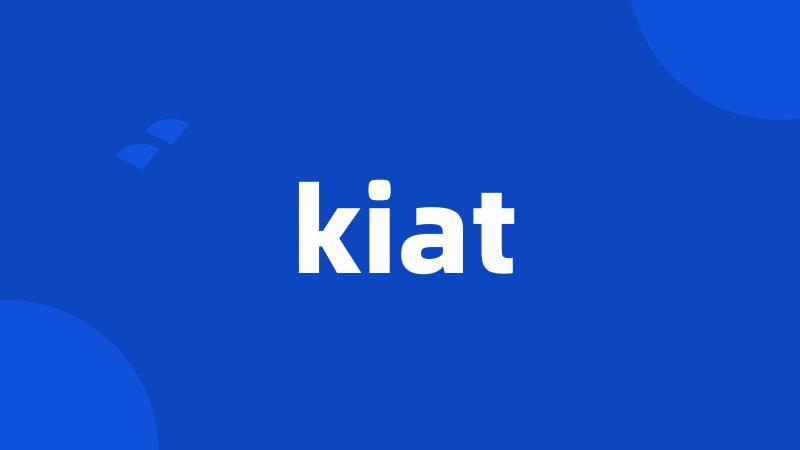 kiat