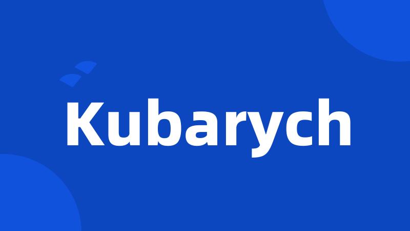 Kubarych