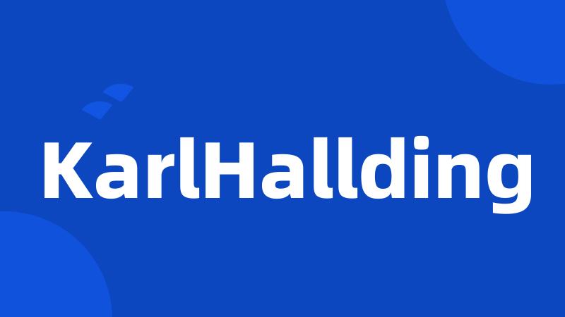 KarlHallding