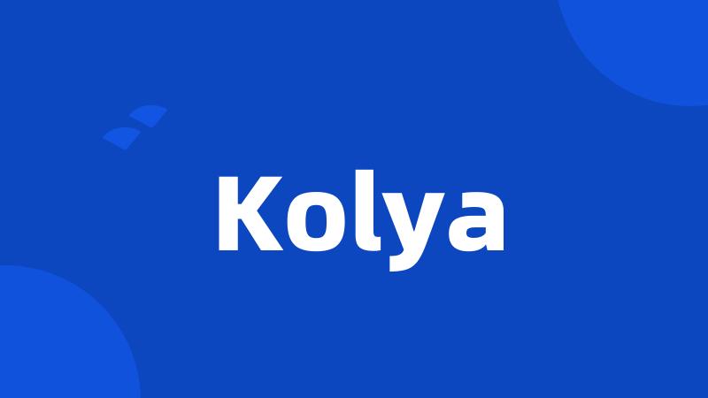 Kolya