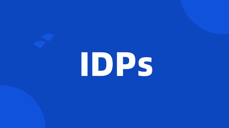 IDPs