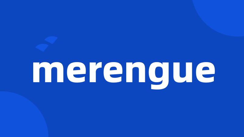 merengue