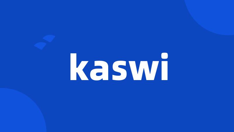 kaswi