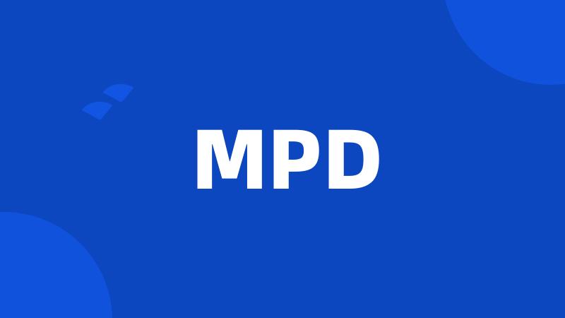 MPD