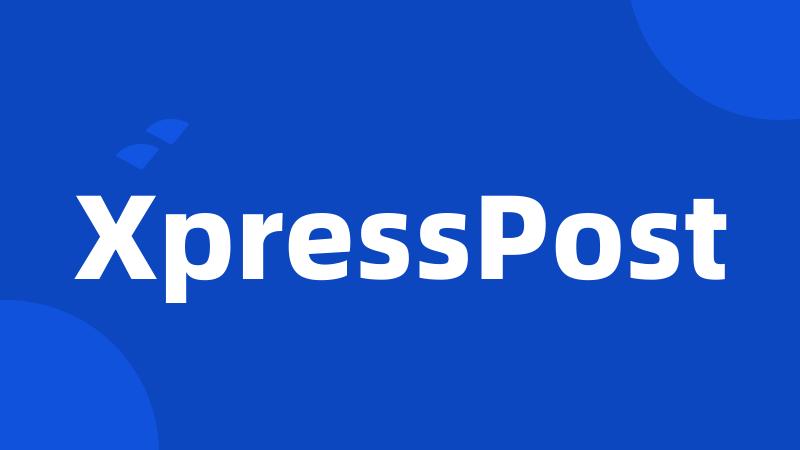 XpressPost