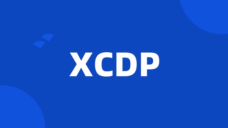 XCDP