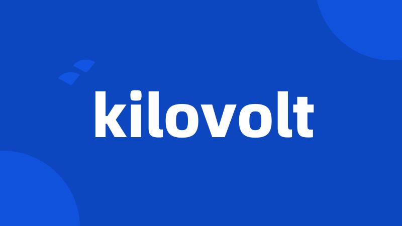 kilovolt