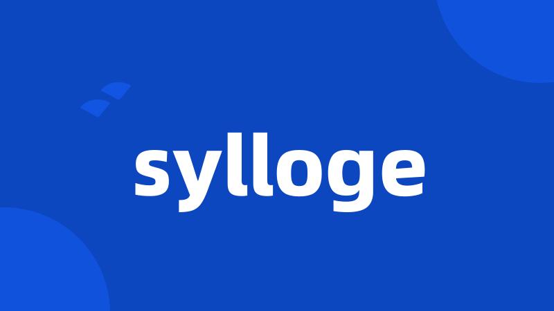 sylloge