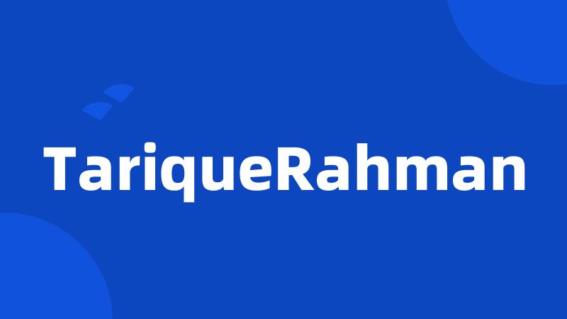 TariqueRahman