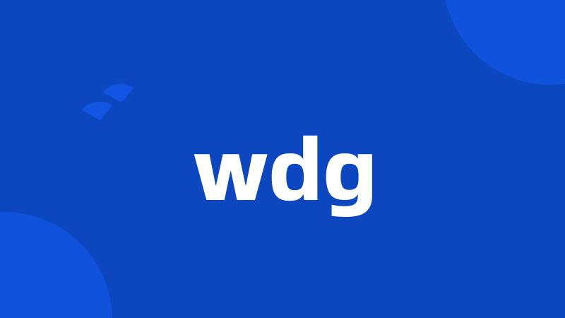 wdg