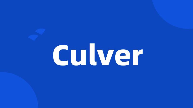 Culver