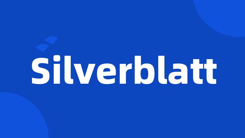 Silverblatt