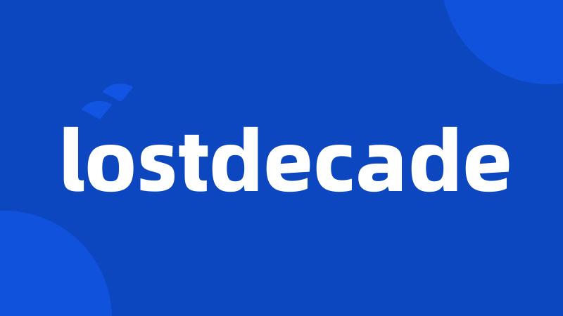 lostdecade