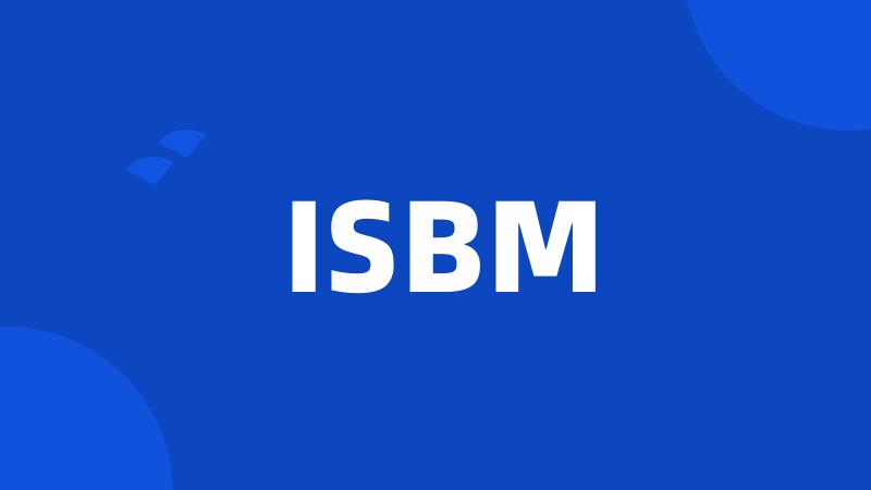 ISBM