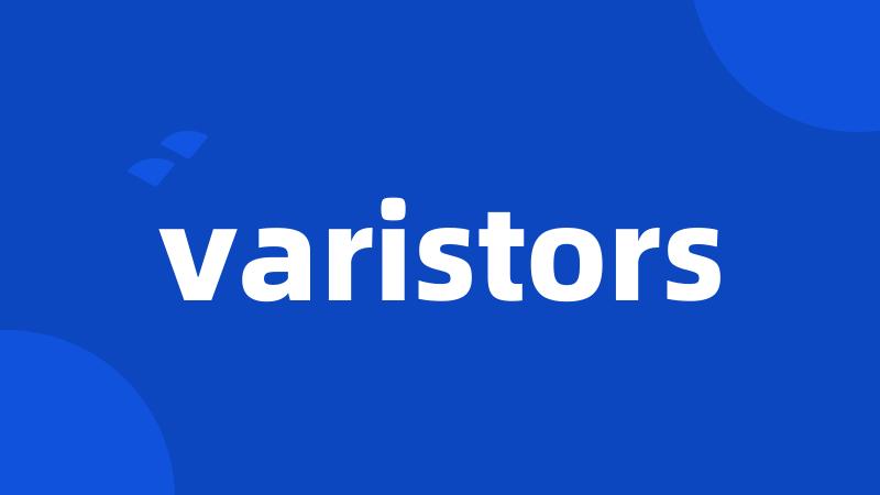 varistors