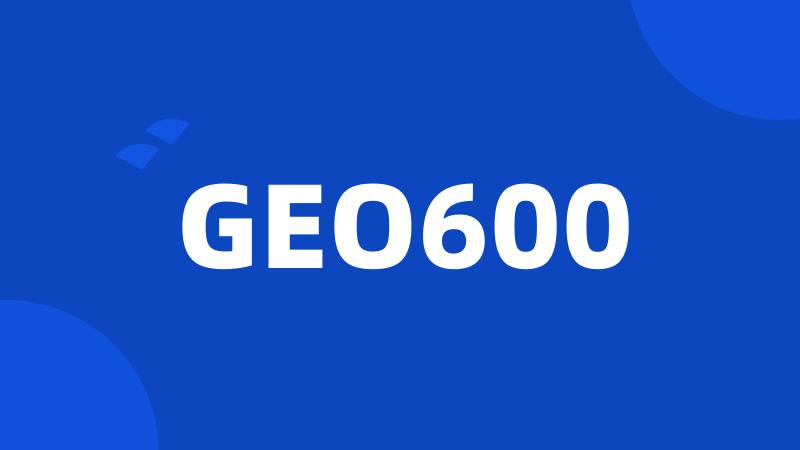 GEO600