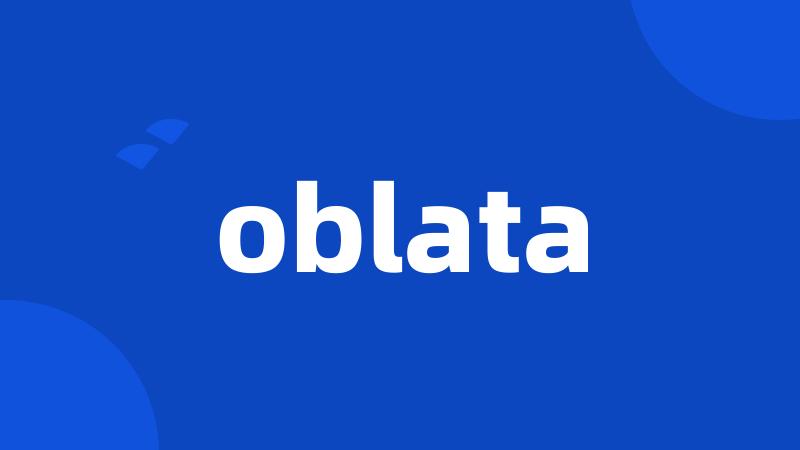 oblata