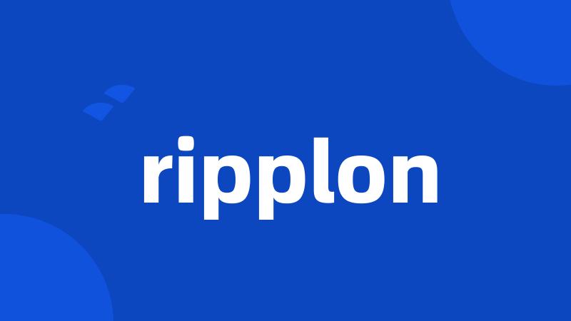 ripplon