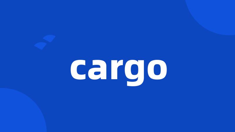 cargo