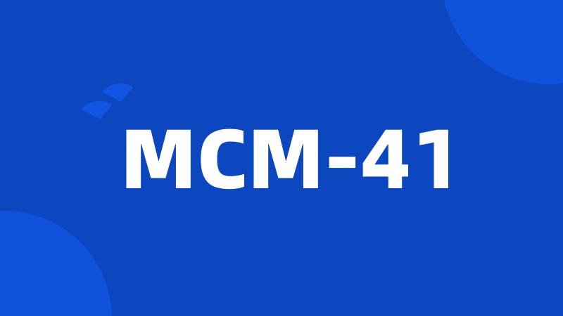 MCM-41