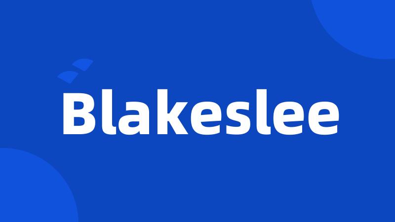 Blakeslee